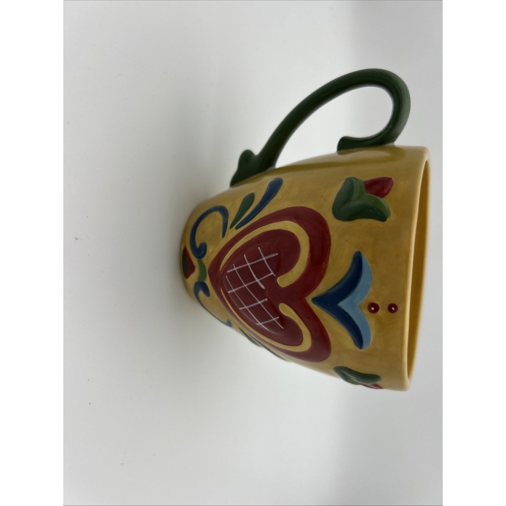 Hartwood Creek by Jim Shore 10.5 Vintage coffee mugs. Folk Art‎ theme